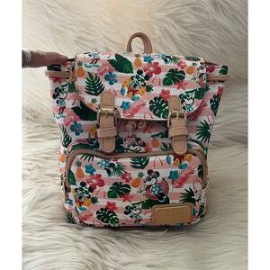Disney Aulani Loungefly Backpack Mickey Mouse Tropical NWOT Hawaii